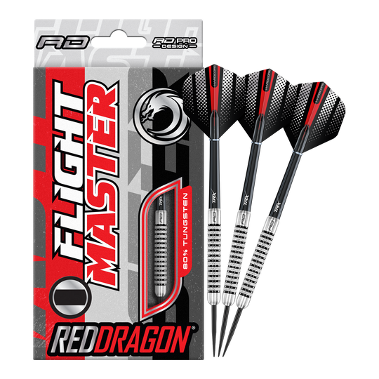 Šipky Red Dragon Flightmaster Fury 2 ocelové - 25g Zu sehen ist das Produkt Red Dragon Flightmaster Fury 2 Steeldarts mit einem Gewicht von 25g. Die Steeldarts sind optimal für ambitionierte Spieler geeignet.