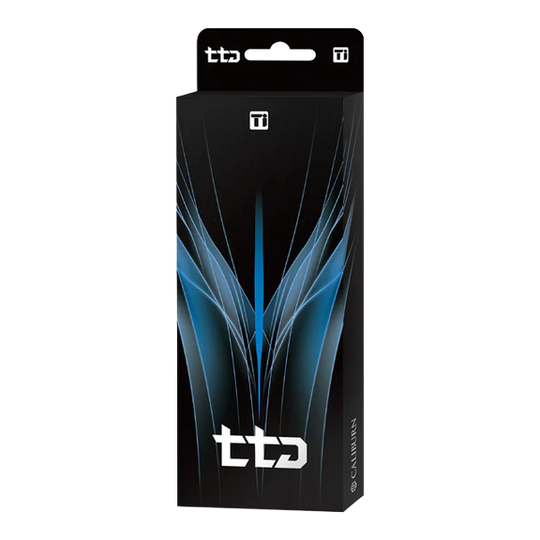 Caliburn TTD Complete Titanium T1 Rainbow Steeldarts - 5g Dies ist ein Caliburn TTD Complete Titanium T1 Rainbow Steeldarts - 5g. Der Dartpfeil hat ein auffälliges Regenbogen-Design.