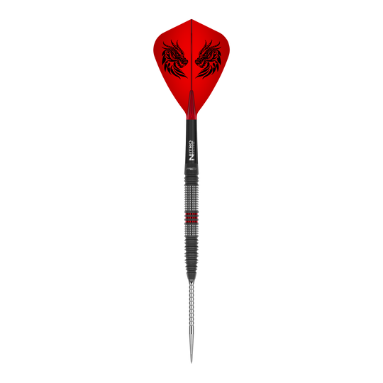 Šipky Red Dragon Jonny Clayton Hireath Switch Point ocelové Das Produkt ist der Red Dragon Jonny Clayton Hireath Switch Point Steeldarts. Es handelt sich um professionelle Steeldarts für anspruchsvolle Dartspieler.