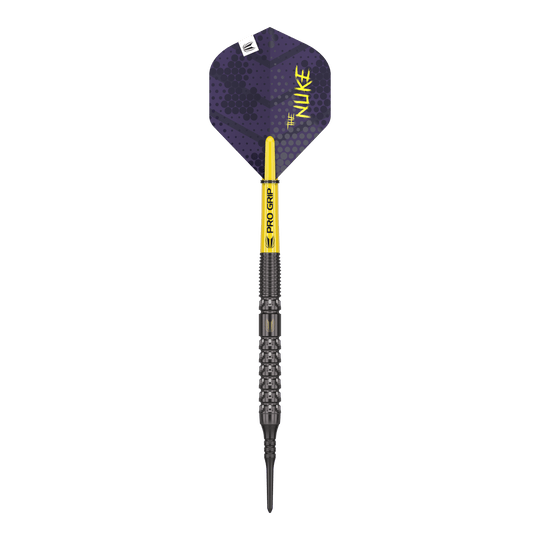 Měkké šipky Target Luke Littler GEN1 - 19g Das Bild zeigt ein Dart-Produkt. Es trägt den Dateinamen '210324_Target_Luke_Littler_GEN1_Softdarts_1'.