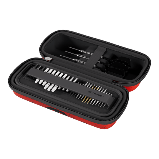 Pouzdro na šipky Target Star Wars Boa - Darth Maul Das Foto zeigt das Target Star Wars Boa Dartcase mit Darth Maul Design. Das Produkt ist für den Transport von Darts und Zubehör gedacht.