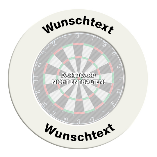 Das Bild heißt MC-2044_Dartboard_Surround_mit_Wunschdruck_Wei_Text_1. Vermutlich zeigt es ein Dartboard Surround mit individuellem Schriftzug.