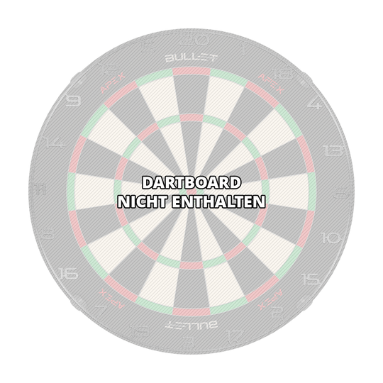 Kroužek s číslem na terč Bullet Das Bild zeigt einen Dartboard Zahlenring in Silber. Es handelt sich um das Produkt 'BT1000150 Bullet Dartboard Zahlenring Silber 3'.