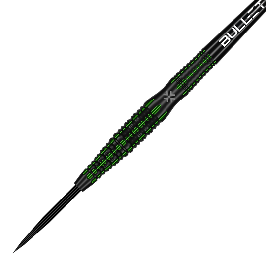 Ocelové šipky Bullet Poison Hier ist der Bullet Poison Steeldart aus einer anderen Perspektive zu sehen. Diese Steeldarts sind für beste Ergebnisse konzipiert.