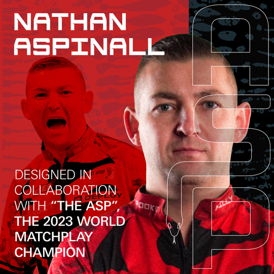 Target K-Flex Nathan Aspinall No2 Standardní letky Gezeigt werden Target K-Flex Nathan Aspinall No2 Standard Flights. Die Flights sind Teil einer professionellen Dart-Ausstattung.