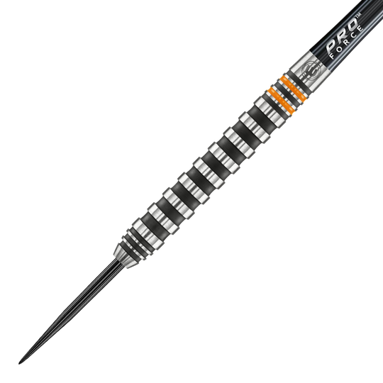 Ocelové šipky Winmau Fury - 22g Auf dem Bild sind die Winmau Fury Steeldarts mit 22 Gramm zu sehen. Sie zeichnen sich durch ein modernes Design und hohe Qualität aus.